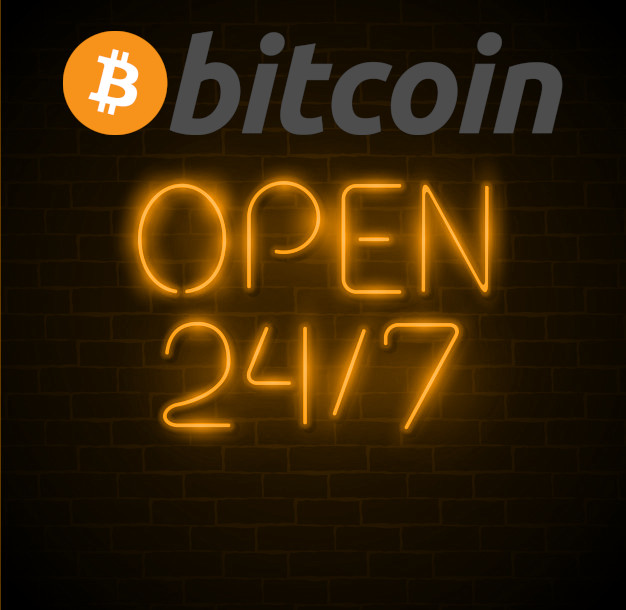 Bitcoin open 24/7