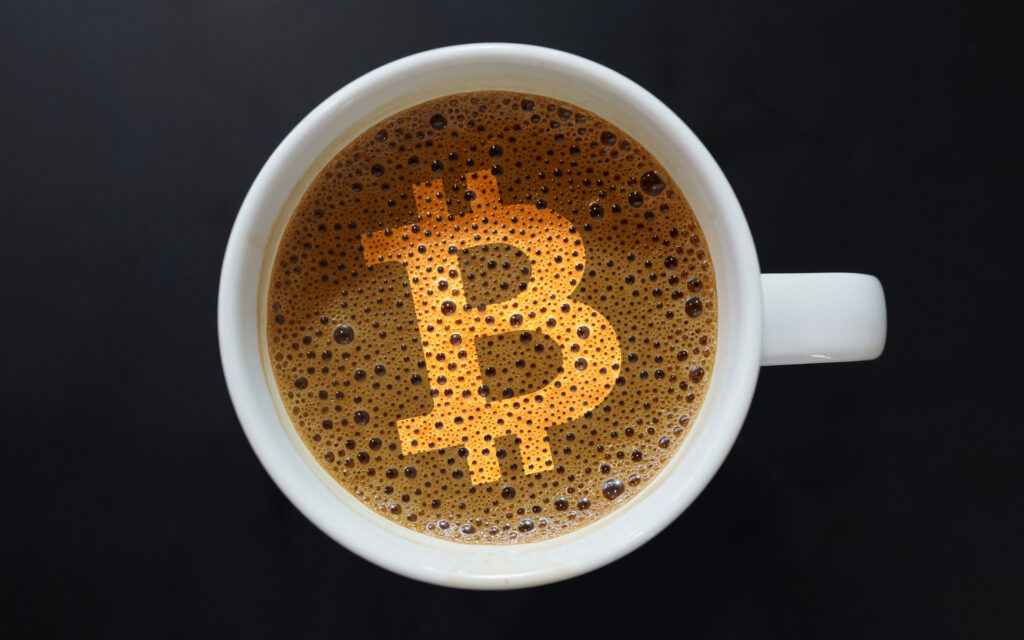 GM bitcoin coffee